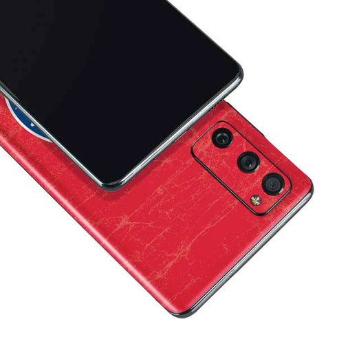 NBA Philadelphia 76ers Distressed Galaxy S20 Fan Edition Skin